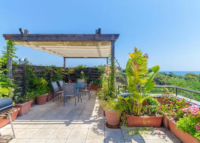 شقة Boadella Atico - Seaview Penthouse *